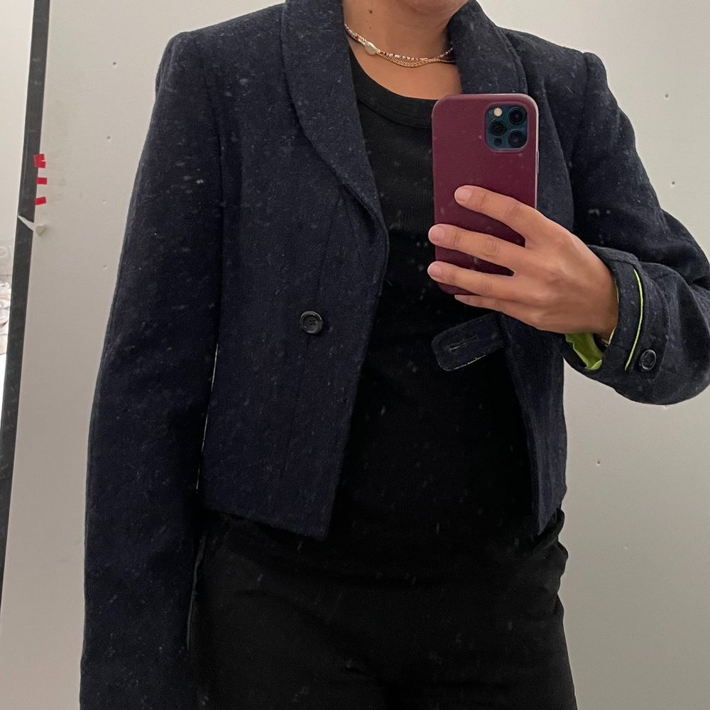 Operations Wool Tailcoat Blazer - image 4